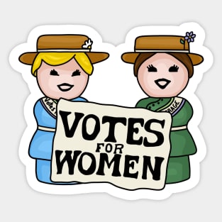 Votes for Women - Little Suffragists Sticker